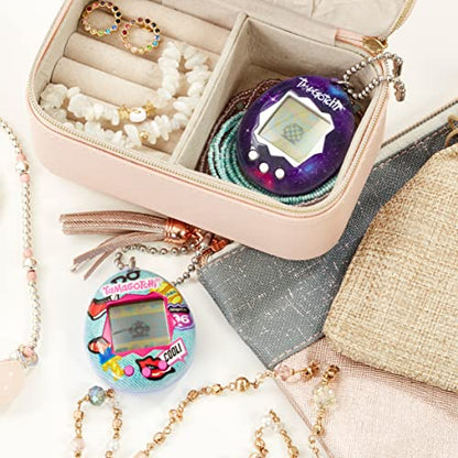 BANDAI - Tamagotchi Original Lightning - Mascotă Virtuală, Albastră (42923NBNP)