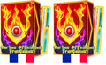 Someja Set cărți Pokémon oficiale 30 piese cu 5 cărți strălucitoare fără duplicate de la 3 ani (franceză)