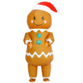 Rafalacy Costum Gonflabil Om de Turtă Dulce, Crăciun