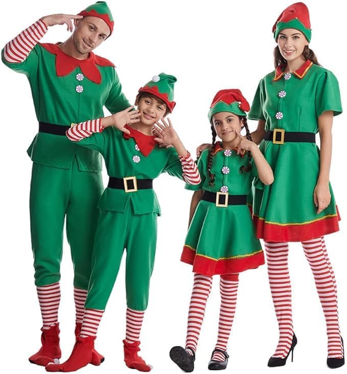 AudMsier Costum elf unisex, set complet, 160 cm