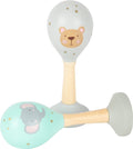 Small Foot 11886 Maracas din lemn pastel, instrument muzical