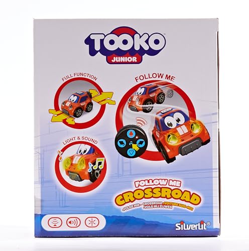Masinuta Silverlit, Tooko, Portocalie cu telecomanda 2 ani