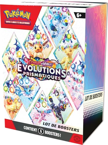 Pokémon – Pachet Booster, Evoluții Prismatice, Multicolor