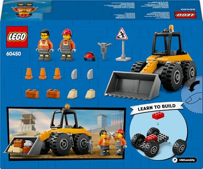 LEGO City 60450 Excavator Radlader, 4+ ani