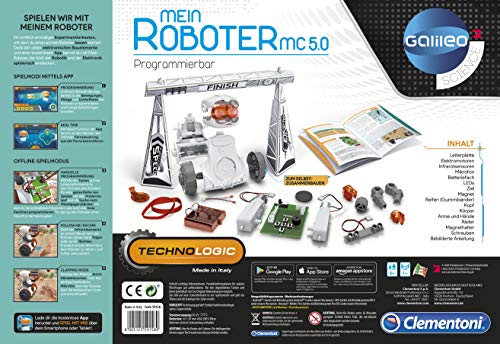 Clementoni 59158 Robot programabil Galileo MC 5.0