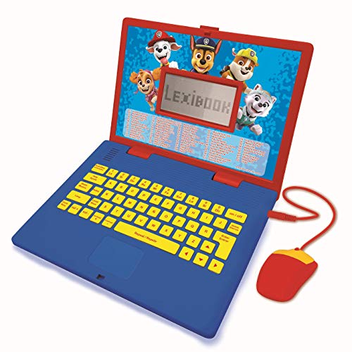 Lexibook Laptop Bilingv Paw Patrol, 124 activitati
