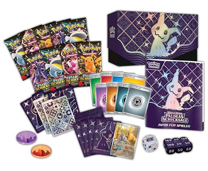 Pokémon Top-Trainer Destinul Paldea, 9 boostere + promo