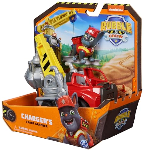 Rubble & Crew Vehicul constructie Charger, brat mobil, 3+ ani