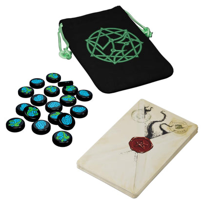 Z-Man Games Arkham Horror Lovecraft Letter Joc de cărți 2-6 jucători de la 14 ani (spaniolă)