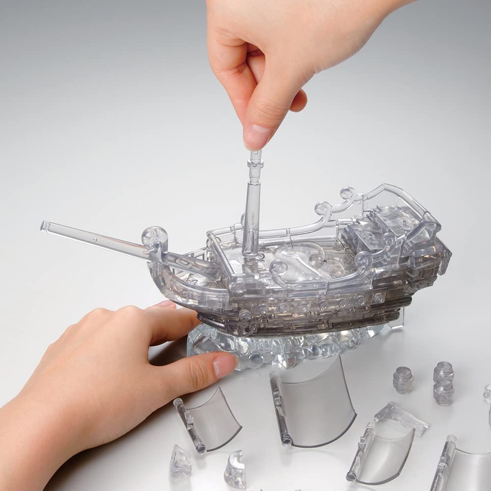 HCM Kinzel Puzzle 3D Cristal Vapor Pirat, 101 piese
