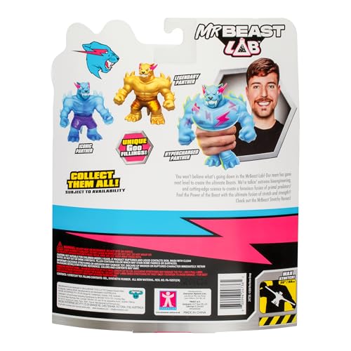 MrBeast Lab Panther Hypercharged Goo Jit Zu, 11 cm