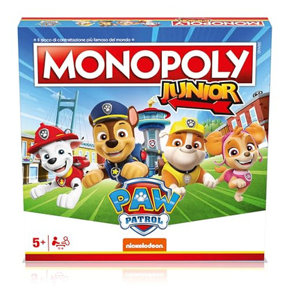 Winning Moves Monopoly Junior Paw Patrol, 5+ ani