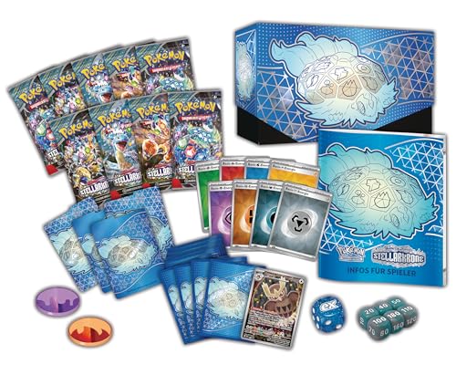 Pokémon TCG Stellarkrone Top Trainer Box, 9 pachete