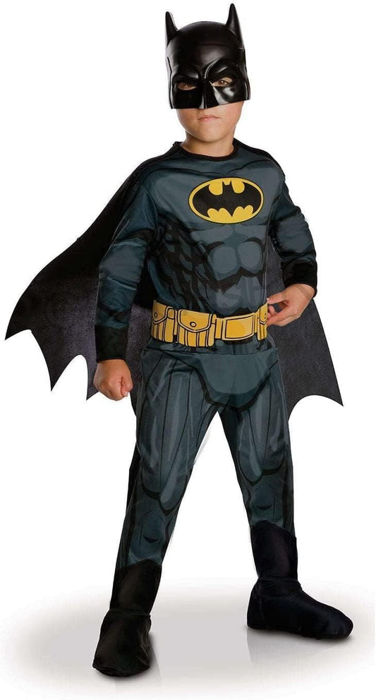 Costum Batman Rubie's I-630856S pentru băieți, clasic, 3-4 ani, 98-104 cm