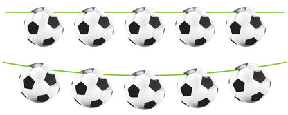 Folat 26207 Ghirlandă fotbal 15 mingi Ø 22 cm, lungime 10 m