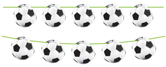 Folat 26207 Ghirlandă fotbal 15 mingi Ø 22 cm, lungime 10 m