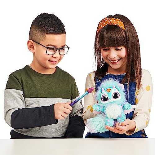 Magic Mixies Cazan Magic Violet cu Nebulă Reală și Jucărie Interactivă de 20 cm, Albastră. Pe cine vei chema?