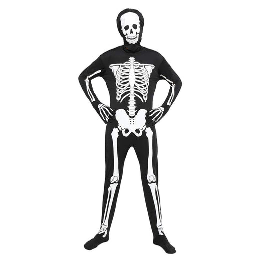 EraSpooky Costum Body Schelet Halloween bărbați