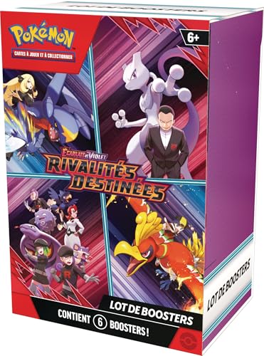 Pokémon TCG Scarlet & Violet, 6 pachete booster