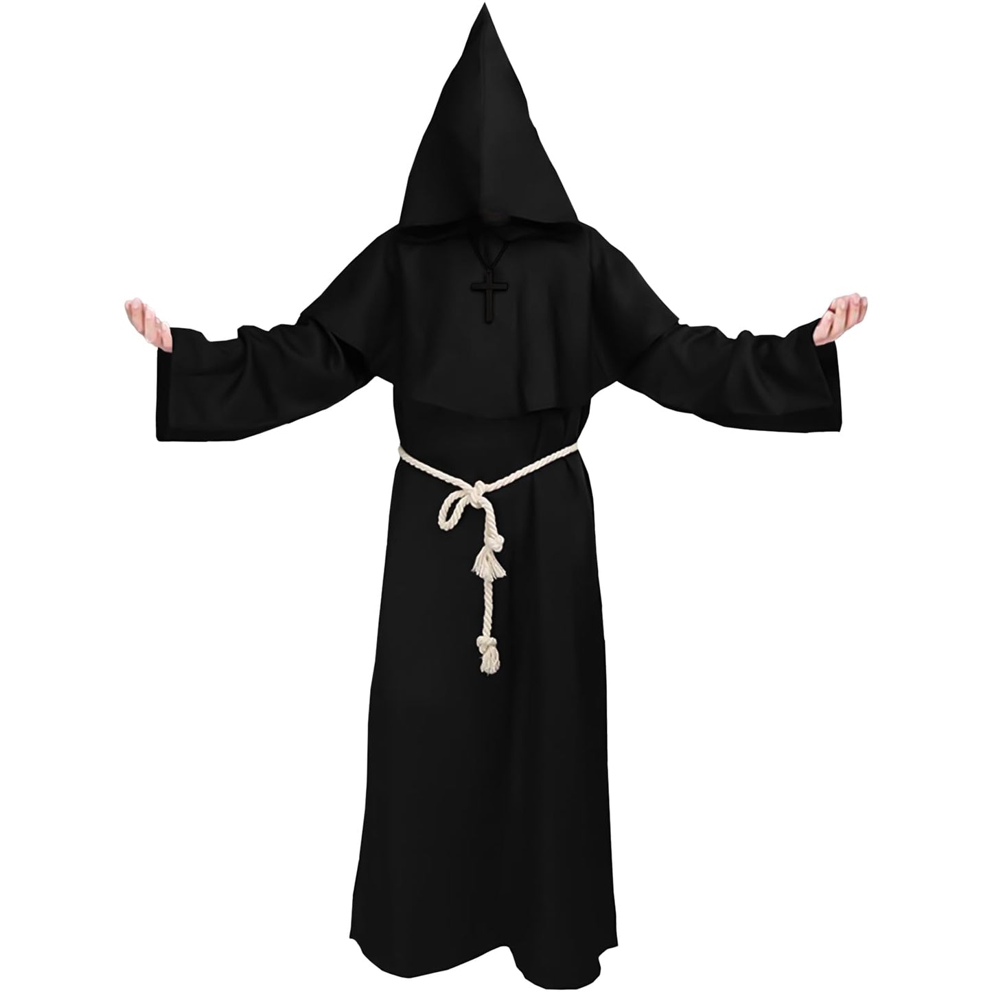 Kitimi Costum Călugăr medieval, set 4 piese, S