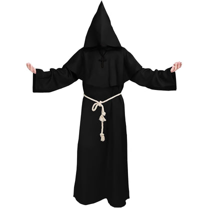 Kitimi Costum Călugăr medieval, set 4 piese, S