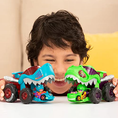 T-Racers Mega Wheel T-Shark Set de joaca cu masinuta