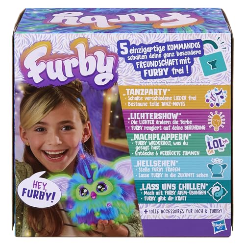 Hasbro Furby Galaxy Jucărie interactivă pluș, 15 cm