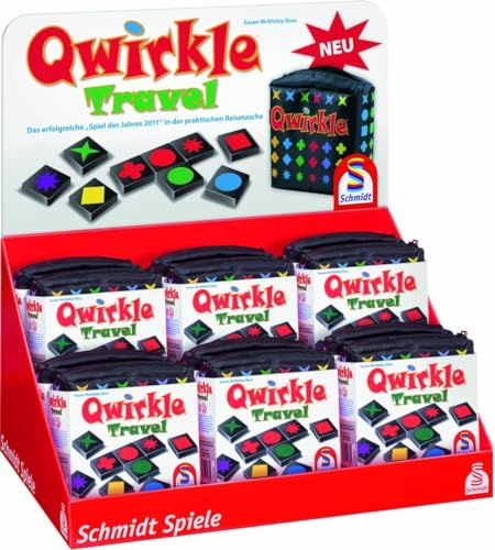 Qwirkle Travel Schmidt Spiele 49270 - Jocul Anului 2011, Varianta de Călătorie