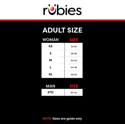 Costum Deluxe Moș Crăciun pentru adulți, costum complet cu barbă, mărime unică, oficial pentru Crăciun, sărbători și petreceri. - Rubies