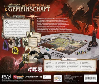 Z-Man Games Stăpânul Inelelor: Destinul Comunității, 1-5j