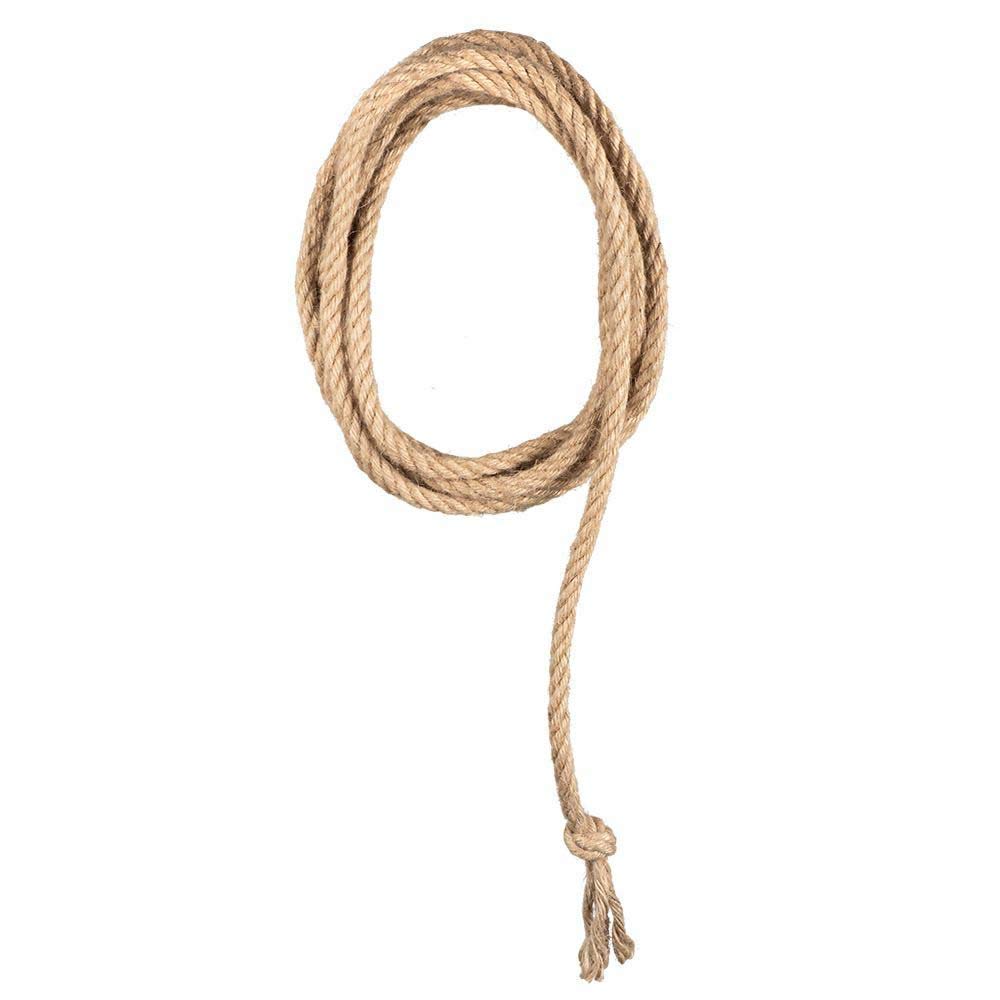 Boland 54343 Set de lasso western din iută 185 cm bej accesoriu cowboy 3+ ani