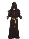Gothden Costum Calugăr Medieval cu Glugă
