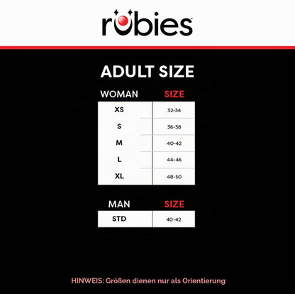 Rubies Wednesday Addams Costum pentru femei Rochie lungă imprimată cu guler oficial Wednesday Addams pentru Halloween, Carnaval și Cosplay