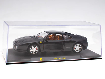 Macheta Ferrari 348 TB 1989 cu vitrina plexiglass - 1/24 Bburago
