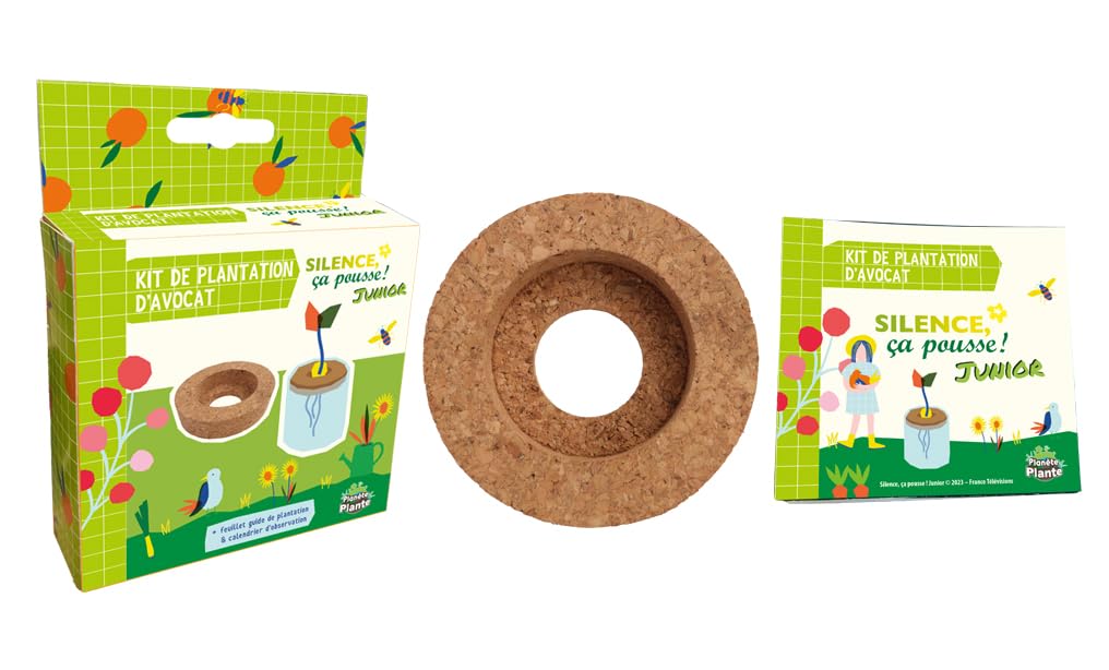 PLANETE PLANTE 170076SP Set de plantare Avocado pentru copii 3+ ani