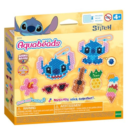 Aquabeads 35119 Set breloc Stitch, 700 perle, 4+ ani