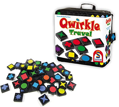 Qwirkle Travel Schmidt Spiele 49270 - Jocul Anului 2011, Varianta de Călătorie