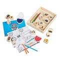 Melissa & Doug Paw Patrol Set timbre 25 piese din lemn