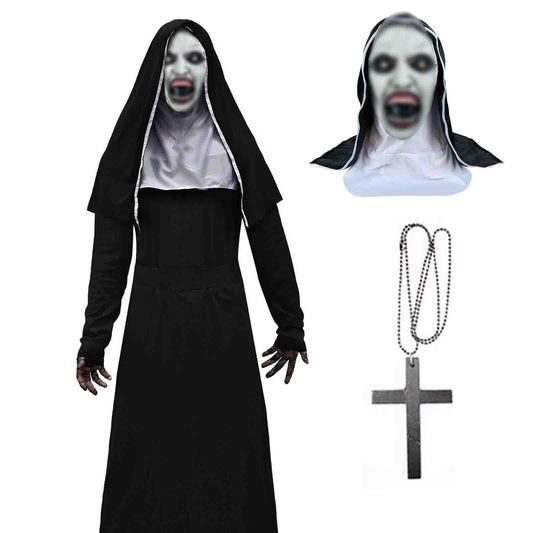 Ravenparty Costum călugăriță Halloween, femei