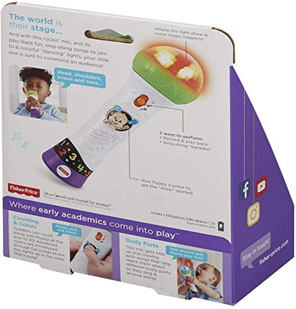 Fisher-Price FBP33 Microfon Muzical, 18+ luni (italiană)