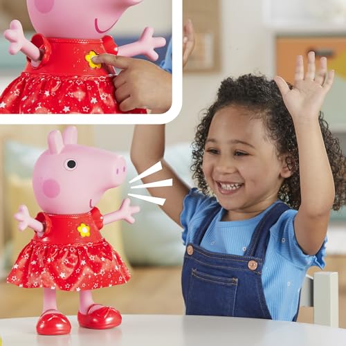 Păpușa Peppa Pig - Petrecerea bălților lui Peppa - Varianta în engleză