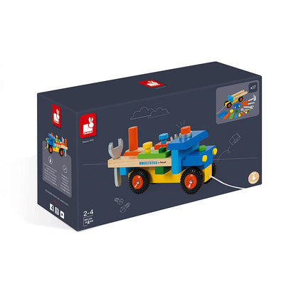 Janod J05022 Camion DIY Lemn 2-în-1, 2+ ani