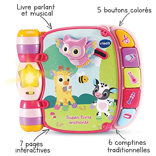 Vtech Super Carte Fermecată Loulous, 6-36 luni (FR)