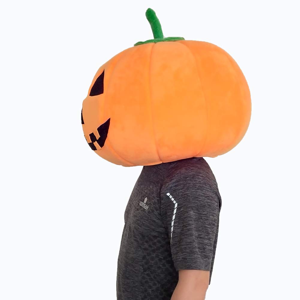 Lormaka Costum cap dovleac Halloween, pluș