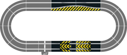 Set de accesorii circuit Scalextric Sprung și Side Swipe, compatibil cu C8511, Negru