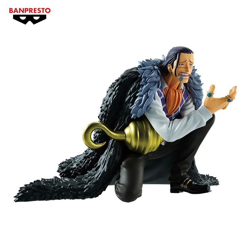 Figurina de Acțiune Banpresto Crocodile One Piece - Colecția Battle Record 8 cm, Multicolor, BP89301P