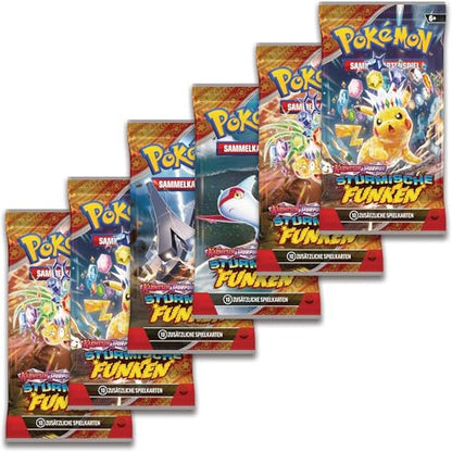 Pokémon Booster Bundle Scântei Furtunoase, 6 pachete