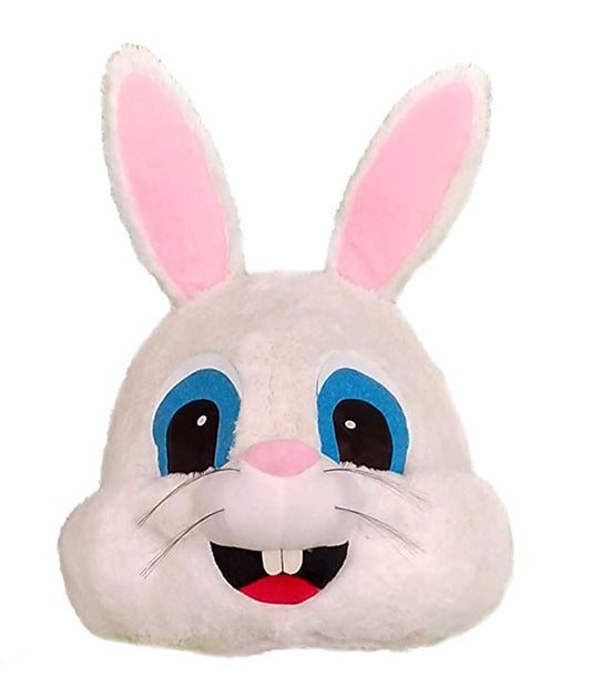 Lormaka Costum cap de animal Iepure, pluș