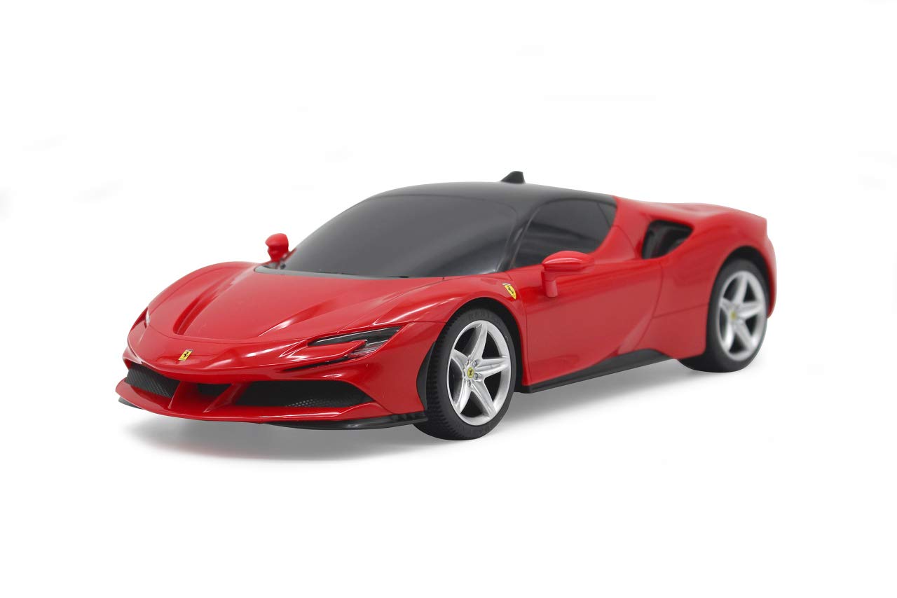 JAMARA Mașinuță RC Ferrari SF90 Stradale 1:24, 2.4GHz, roșu