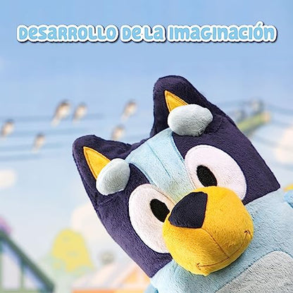 Bluey Jucarie de plus interactiva cu sunete, 25 cm, 3+ ani